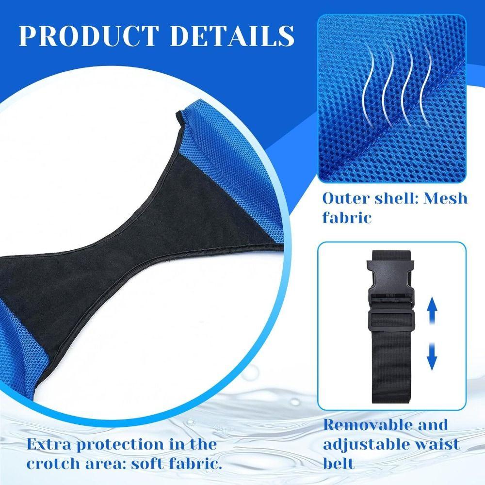 Rutschfester Schwimmgürtel Verstellbare Wassersattel Tragbarer Schwimmgürtel Schwimmtraining