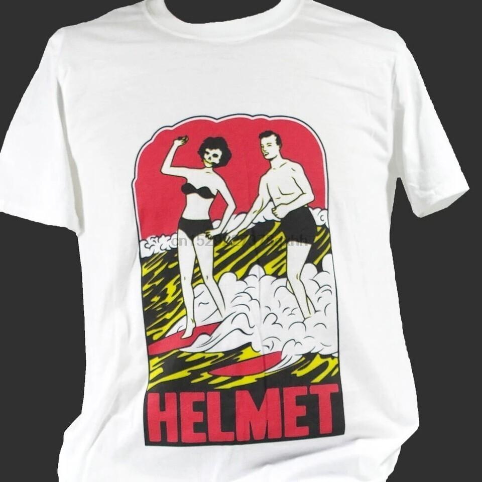Vintage Helmet Band Cotton Shirt Unisex Concert S to 5XL DO437 Unisex T-Shirt XXXXL