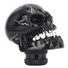 Gear Shift Knob Skull Head Stick Manual Shift Knob Lever Modified Shifter Gear Adapter Car Styling Accessory Fits Most Vehicle Models 8MM/10MM/12MM