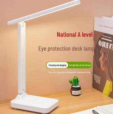 Folding LED Desk Lamp for Study, Bedroom, Dorms - USB Powered, Eye Protection, Student Gift - Small Size, Perfect for Reading.