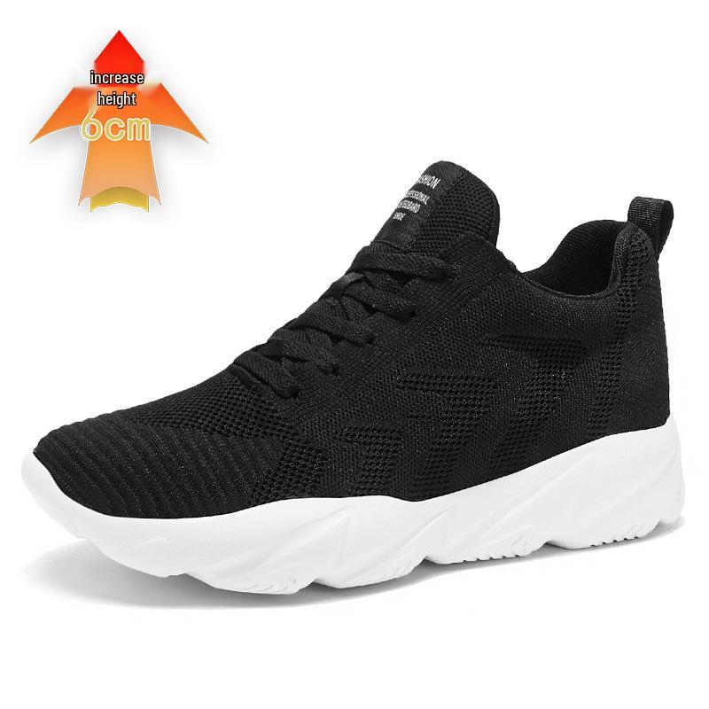 8CM Men's Spring/Summer Mesh Sports Shoes: Trendy, Soft Sole, Casual, Travel, Running Sneakers
