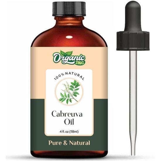 Organic Zing Cabreuva (Myrocarpus Frondosus) Oil | Pure & Natural Essential Oil for Skin Care and Massage - 118ml/3.99fl Oz