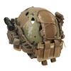 Tactical Helmet Battery Pouch MK2 Helmet Battery Pack Helmet Counterweight Pack Helmet Accessory For Airsoft Hunting Outdoor