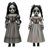 2Pcs Halloween Horror Dolls Yard Signs Realistic Gothic Garden Stakes Festivals Spooky Dolls Creepy Party Decoration
