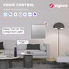 BSEED Zigbee 1/2/3Gang Touch Smart Switches 1/2/3Way Tuya Smart Life App Control With EU Wall Sockets Outlets Gray Series