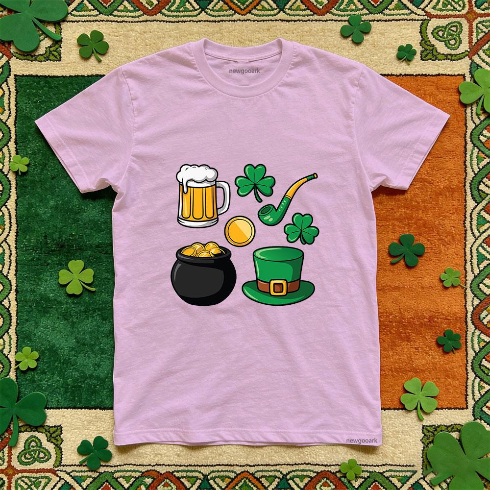 St Patricks Day 317 T Shirt Unisex Cotton Casual Funny Festival Green Graphic T Shirts Lucky Irish Women Unisex Adult Party Tee