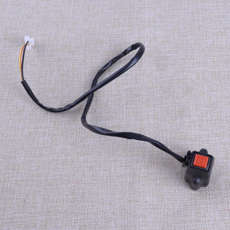Universal Motorcycle Dirt Bike Engine Kill Switch With Red Push Button