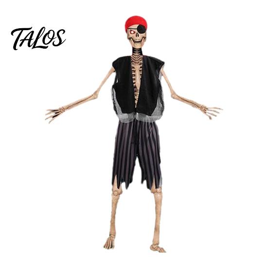Skull Costume Set, Easy-to-Wear Outdoor Skeleton Outfit, Reinforced Stitching Durable Cosplay Costume, for Home Courtyard Balcony
