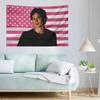 The Vampire Diaries Damon Salvatore Růžový Americký Vlajkový Transparent Nástěnná Dekorace Pro Kolej Ložnici Obývací Pokoj Estetická Dekorace