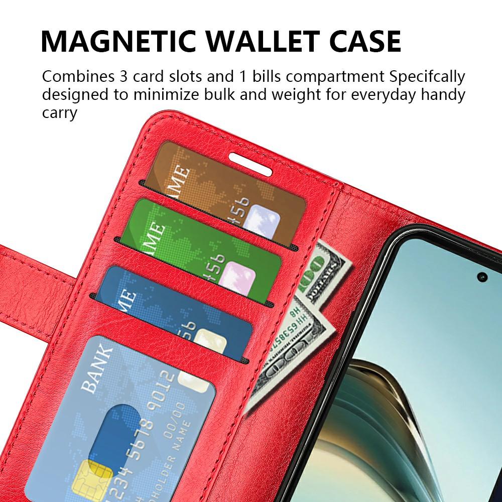 For Realme 13+ 5G (Global)/13 Pro 5G (China) Wallet Case Crazy Horse Texture Stand Leather Phone Cover