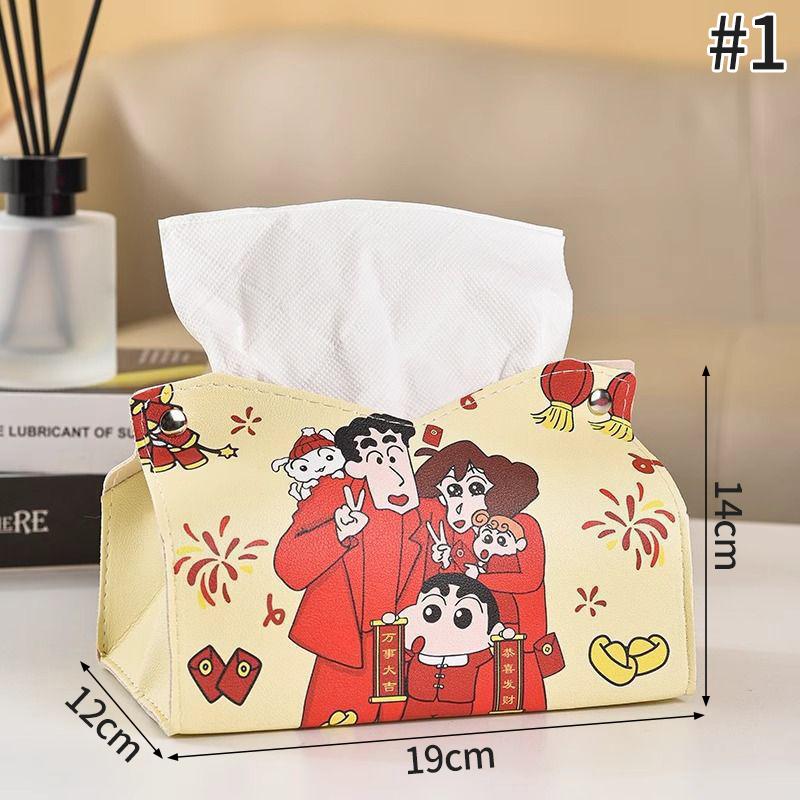 Hello Kitty Tissue Box Cartoon Storage Box Desktop Organizer Kitty Cat Paper Storage Box for Home Bathroom Toilet Paper Holder