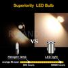 [Set of 10] Ruiandsion 3898 BA7S LED Bulb DC12V Only