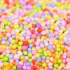 Assorted Colors Craft Foam Filler Foam Mini Beads Kids DIY Jewelry Bead Balls