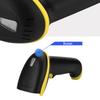 Hand Held Wireless 2.4GHz Laser Barcode Bar Code Scanner Reader for iOS Android Windows Yollow