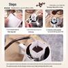 Japanese Food Grade Hanging Ear Coffee Filter Bags - Simple Style