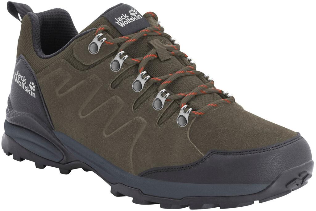 Обувь для треккинга Jack Wolfskin Refugio Texapore Low (4049851) khaki/phantom