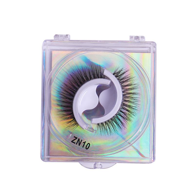 

Самоклеящиеся многоразовые накладные ресницы без клея, ленивые ресницы, естественно завивающиеся ресницы