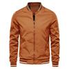 Casual Men Jacket Spring Autumn Thin Windproof Durable Polyester For Teenagers