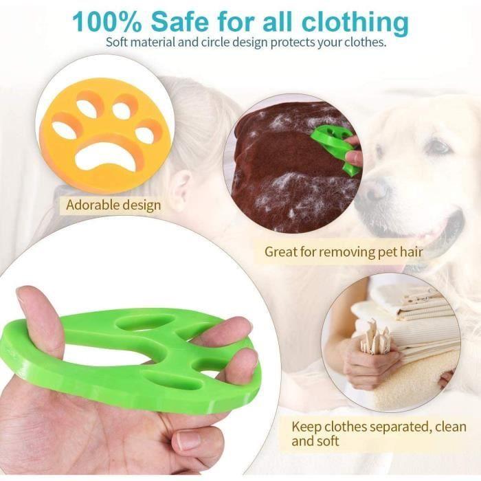 Hair Catcher - 4PCS - Reusable - Anti Hair - Silica Gel