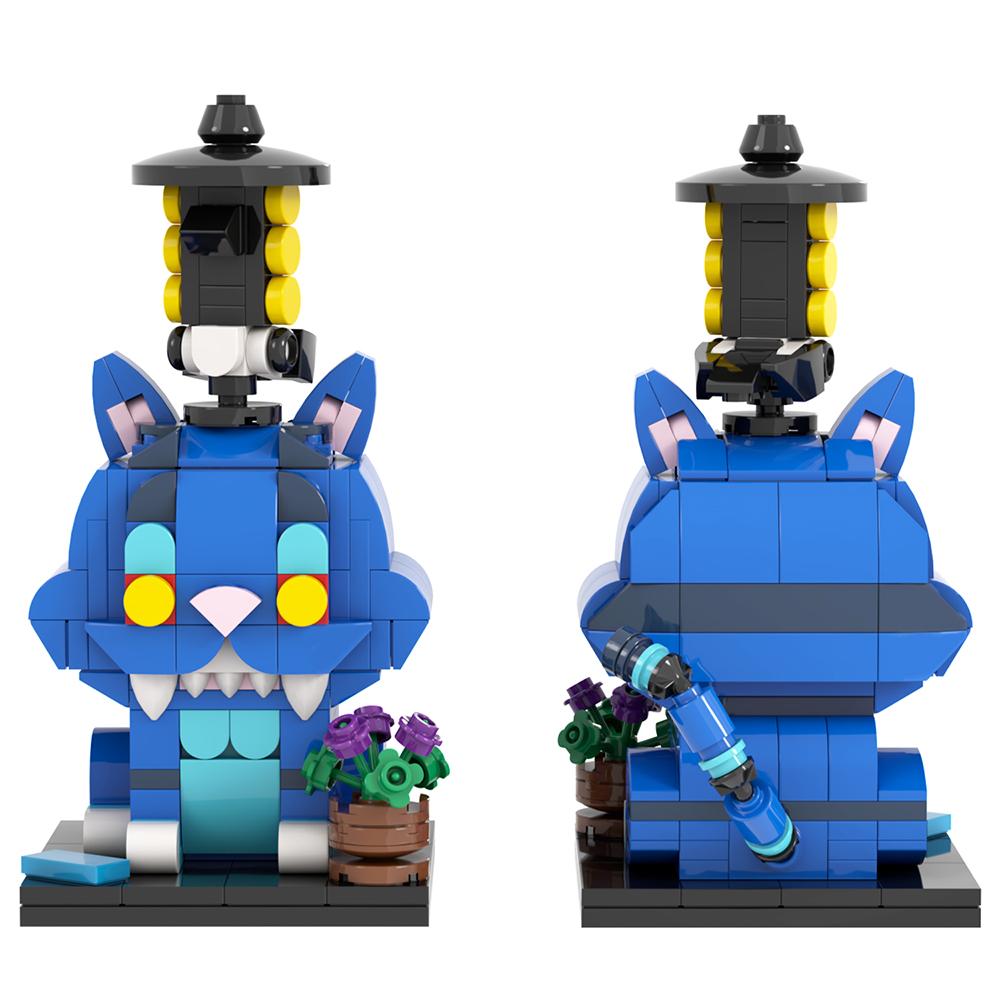 MOOXI K-Pop Demon Hunters BrickHeaded Set MOC Bricks Rumi Mira Zoey Lion Crow Figures Model Adult Building Blocks Kids Toys Gift