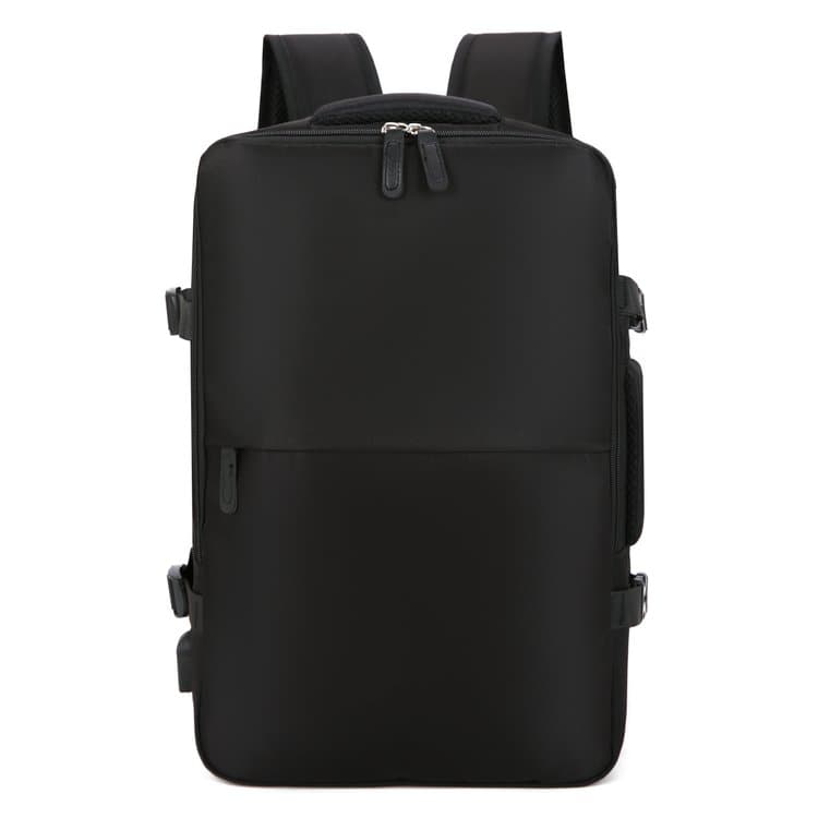 Большой вместимости туристический рюкзак рюкзак для ноутбука чёрный