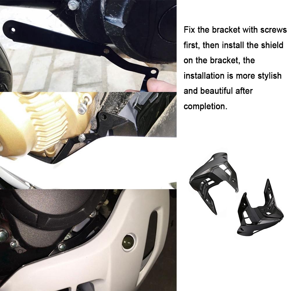Engine Fender Fairing Exhaust Protection Cover for Honda CBF150 CBF125 2009-2024 CB190R 2012-2024 Motorcycle Engine Guard Cover