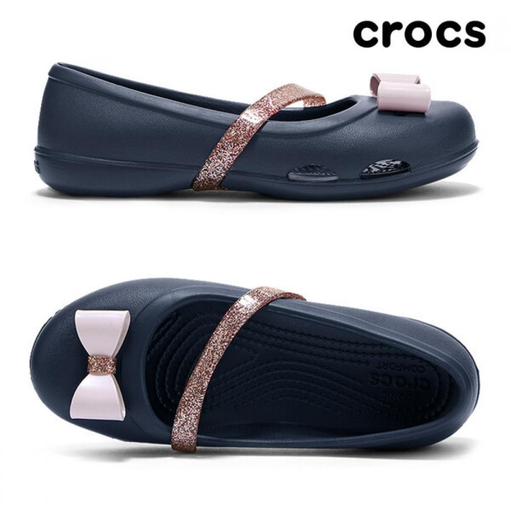 

Crocs Kids Rina Charm Flat K 205529 410 navy/140