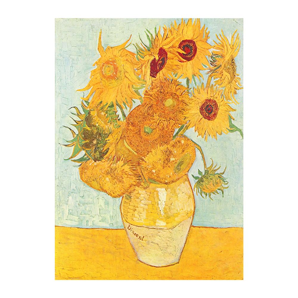 Van Gogh Classic Art Prints Abstract Sunflowers Poster Classic Art Decorative Paintings Bedroom Hallway Home Decor