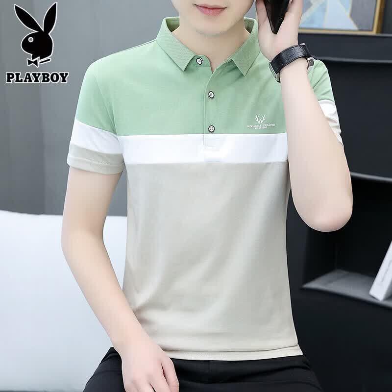 Playboy Men s 2026 Summer Short Sleeve Polo Shirt XXL
