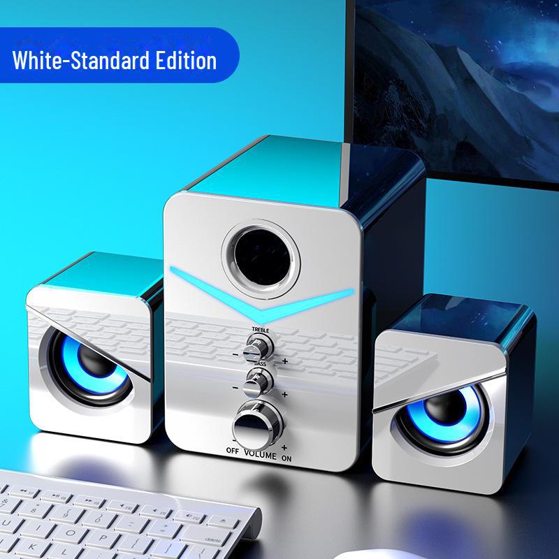 MC D221 Wired USB & Bluetooth Desktop Speakers with Deep Bass
