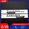 GLC GLB 2pcs/set Turbo 4MATIC Badge Stickers 2014-2016 TURBO 4MATIC Letters Emblem For Mercedes Benz W124 W204 W205 W210 W211 W