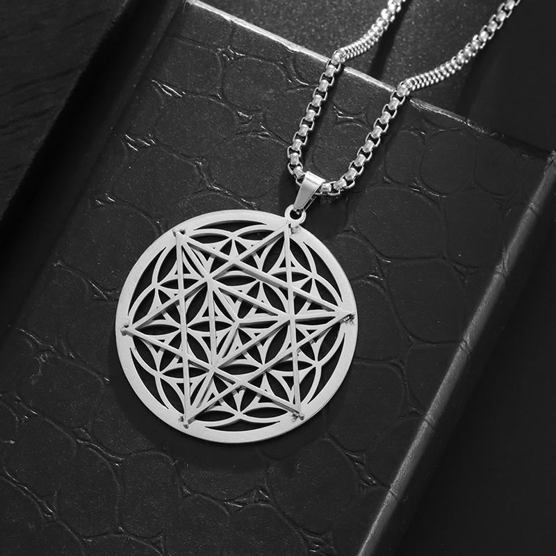 Fashion Hip Hop Stainless Steel Double Koi Fish Medal Pendant Necklace for Men and Women Fashion Lucky Jewelry Gift
