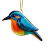 Ozdoba ptáčků z taveného skla Akrylový kolibřík Sova Sojka modrá Ledňáček Sýkorka Vánoční ozdoba na výzdobu vánočního stromku