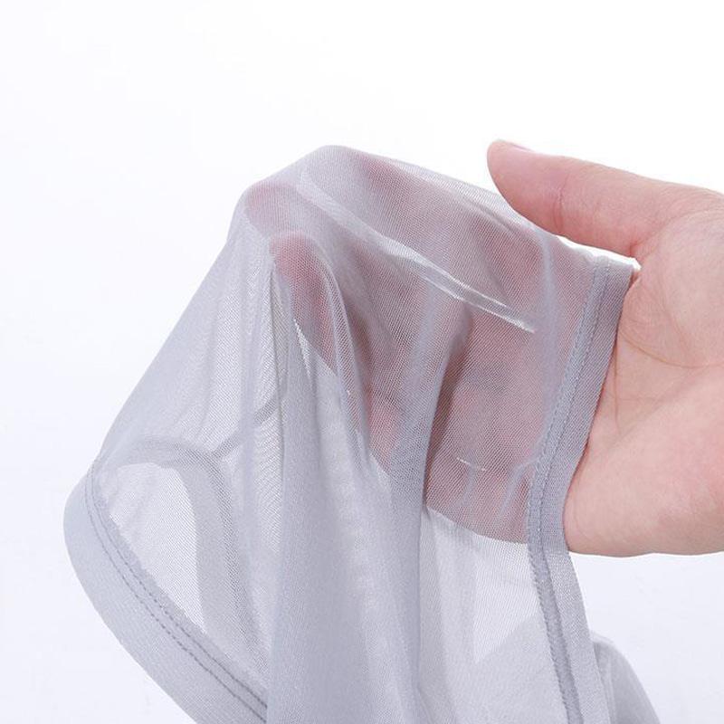 Atmungsaktive Herren-Unterwäsche, ultradünne Slips, Boxershorts, transparente Unterhose, durchsichtig