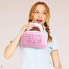 Dopamine Color Cute Makeup Bag Kawaii Toiletry Bag Storage Bag Handheld Cosmetic Case  Girls