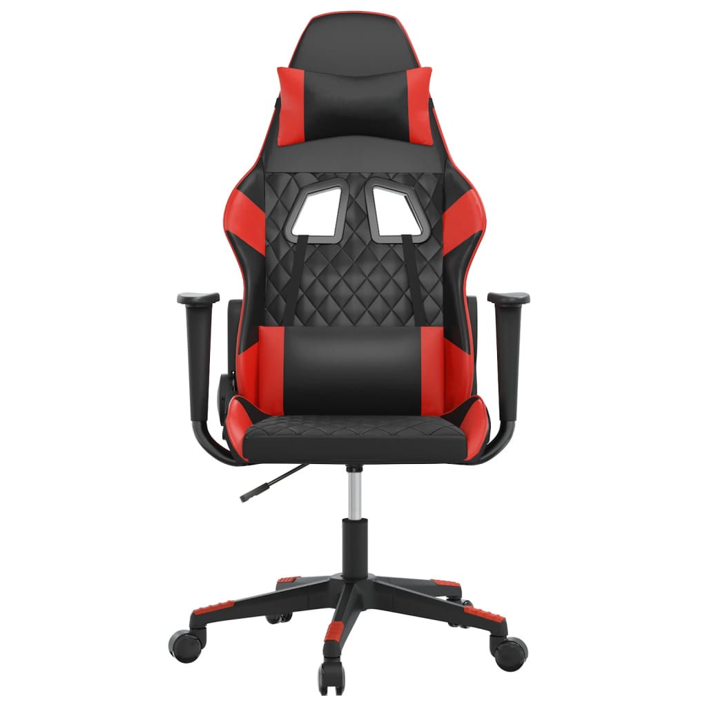 Gaming Chair Black and Red PU Leather
