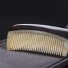 Elegant and Exquisite Ebony Comb, Sheep Horn Comb, Wave Beam Haircut Accessories, Haircut Comb for Women