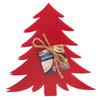 Cutlery case cover red Christmas tree 2 pcs.