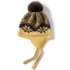 Computer Jacquard Children's Cashmere Hat Autumn and Winter Knitted Warm Ear Protection Hat for Boys and Girls and Babies Cold-proof Bag Head Lei Fen