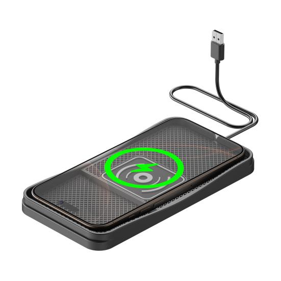 Intelligent Wireless Car Charger Pad Overheat Protection Universal Compatibility 20W Fast Phone Cordless Charging Mat