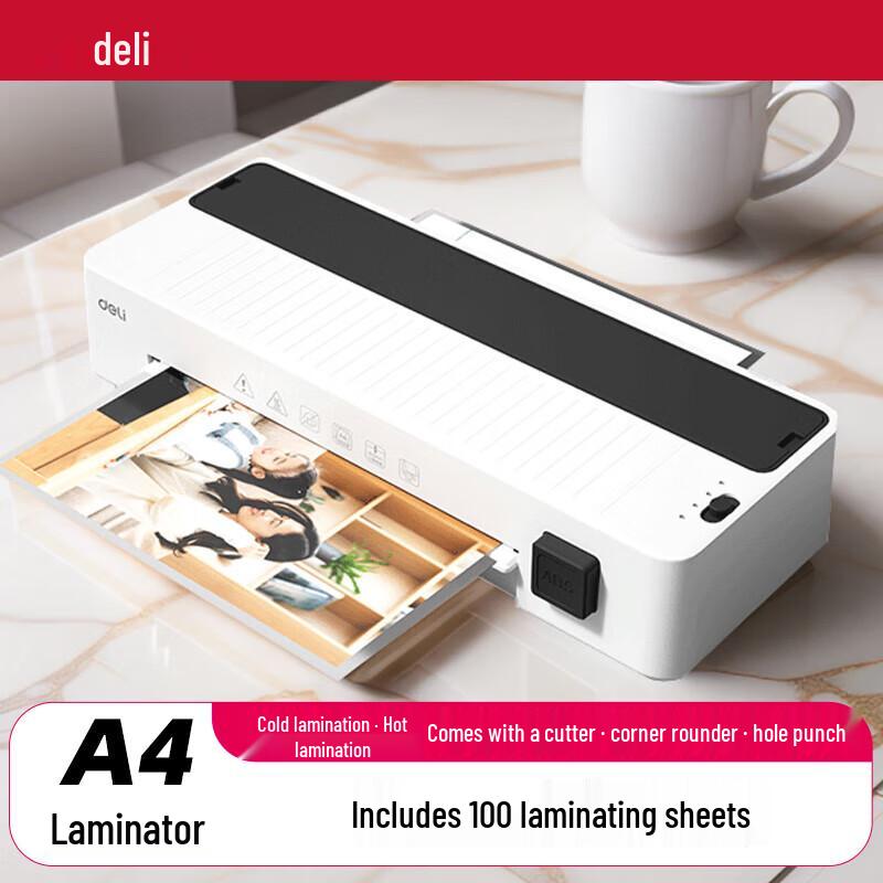 Deli GQ408 Home Office Photo Laminator