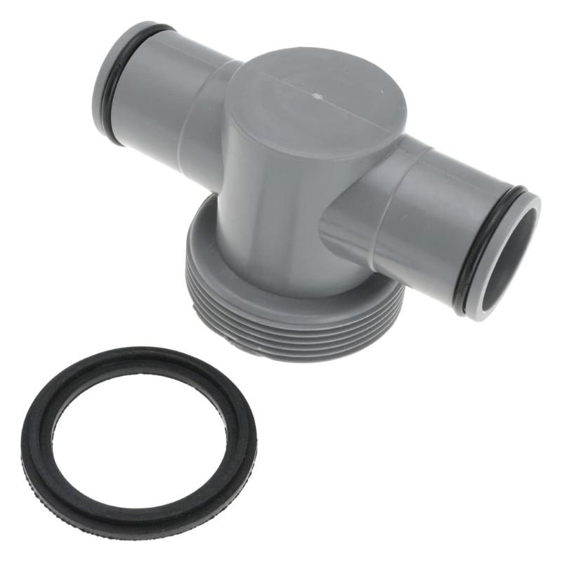 High Compatibility T Joint Pool Hose Connector Plastic Pool Fitting Pool Hose Adapter Perfect for Various Swimming Pool 1