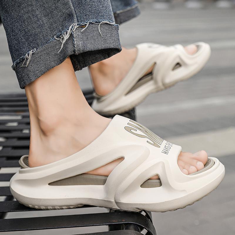 Platform Shoes Men's Slippers Soft and Comfortable Men's Sandals Indoor and Outdoor Wear-resistant Shoes for Men Unisex New