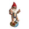 Novel Garden Gnome Statue Naked Goblin Gnome Lawn Ornaments Decorations 15cm