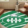 Asse Saint-etienne Crest Round mat Home Decor, Chair rug For livingroom,Bedroom, doormat home decor Birthday Gift Christmas Gifts