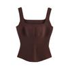European and American Style, New Women's Clothing, Versatile Corset-type Knitted Top 0014023 700