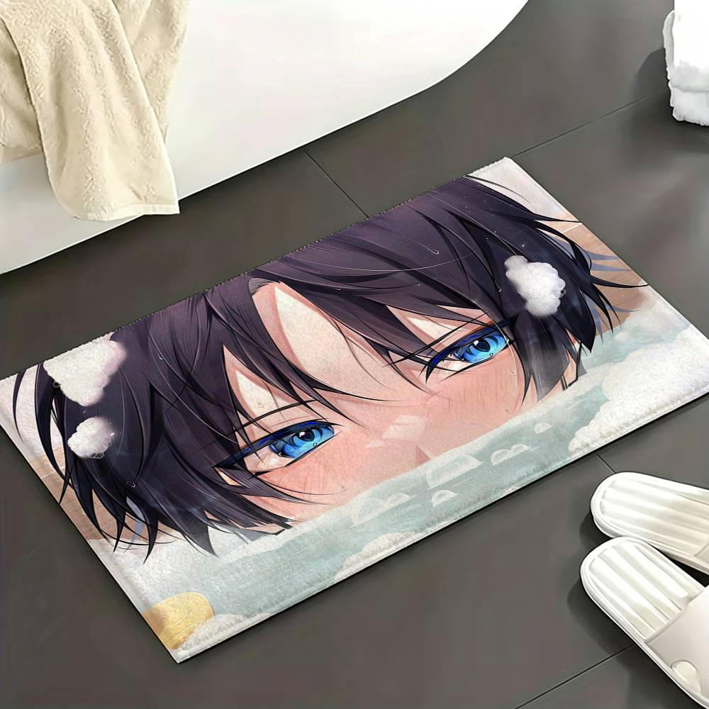 ANIME Y-Yoichi I-Isagi Floor Mat Soft Non Slip for Entry Door Bathroom Indoor Home Decorative Carpet