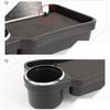 Car Back for seat Organizer Foldable Cup Holders Portable Rear for Seat Table Tr