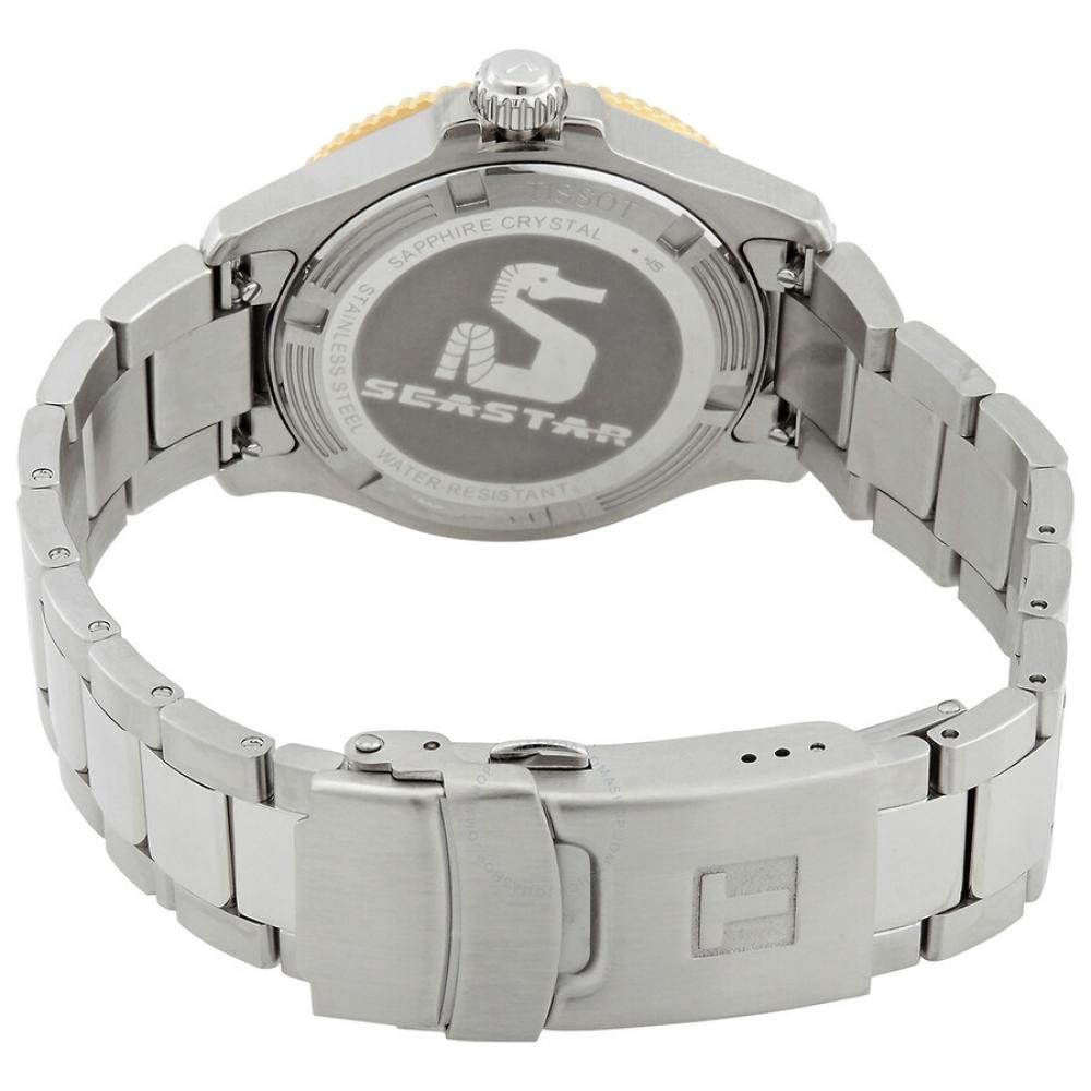 Tissot Seastar 1000 Quartz Black Dial Unisex Watch T1202102105100