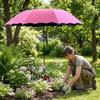 Tessuto Resistente alle Intemperie Tenda da Sole da Giardino Palo Metallico Ombrellone Pieghevole Ombrello da Pesca Aiuole da Giardino